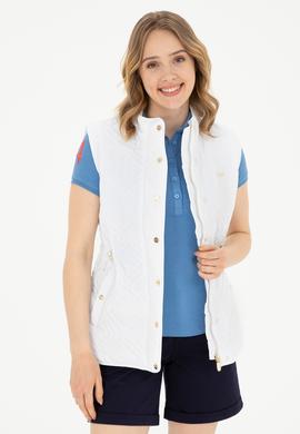 Kadın Beyaz Yelek - 50282651008