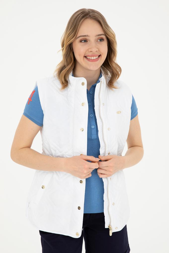 Kadın Beyaz Yelek