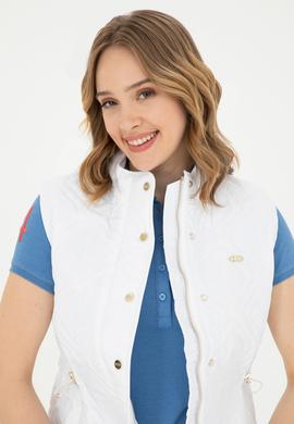 Kadın Beyaz Yelek - 50282651008