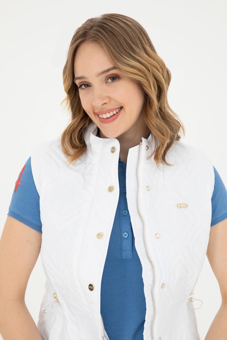 Kadın Beyaz Yelek - 50282651008