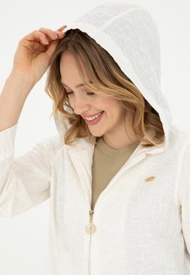 Kadın Beyaz Uzun Kollu Gömlek - 50283583003