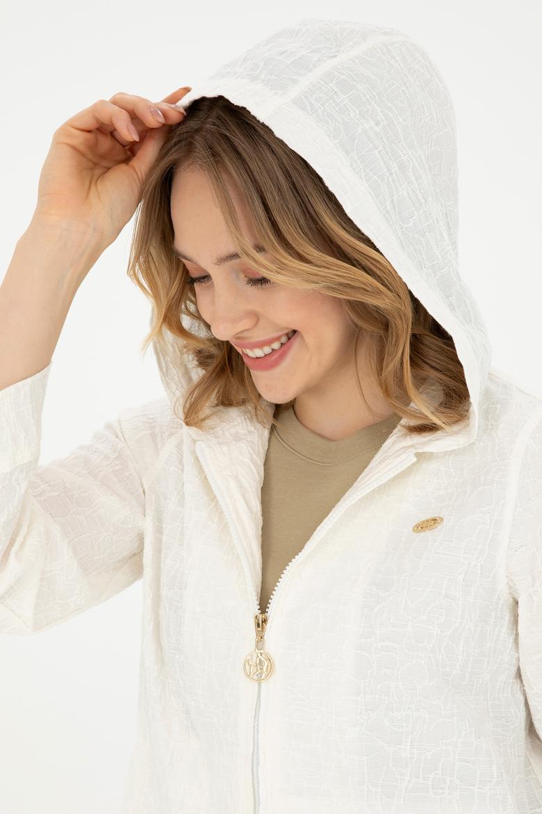 Kadın Beyaz Uzun Kollu Gömlek - 50283583003