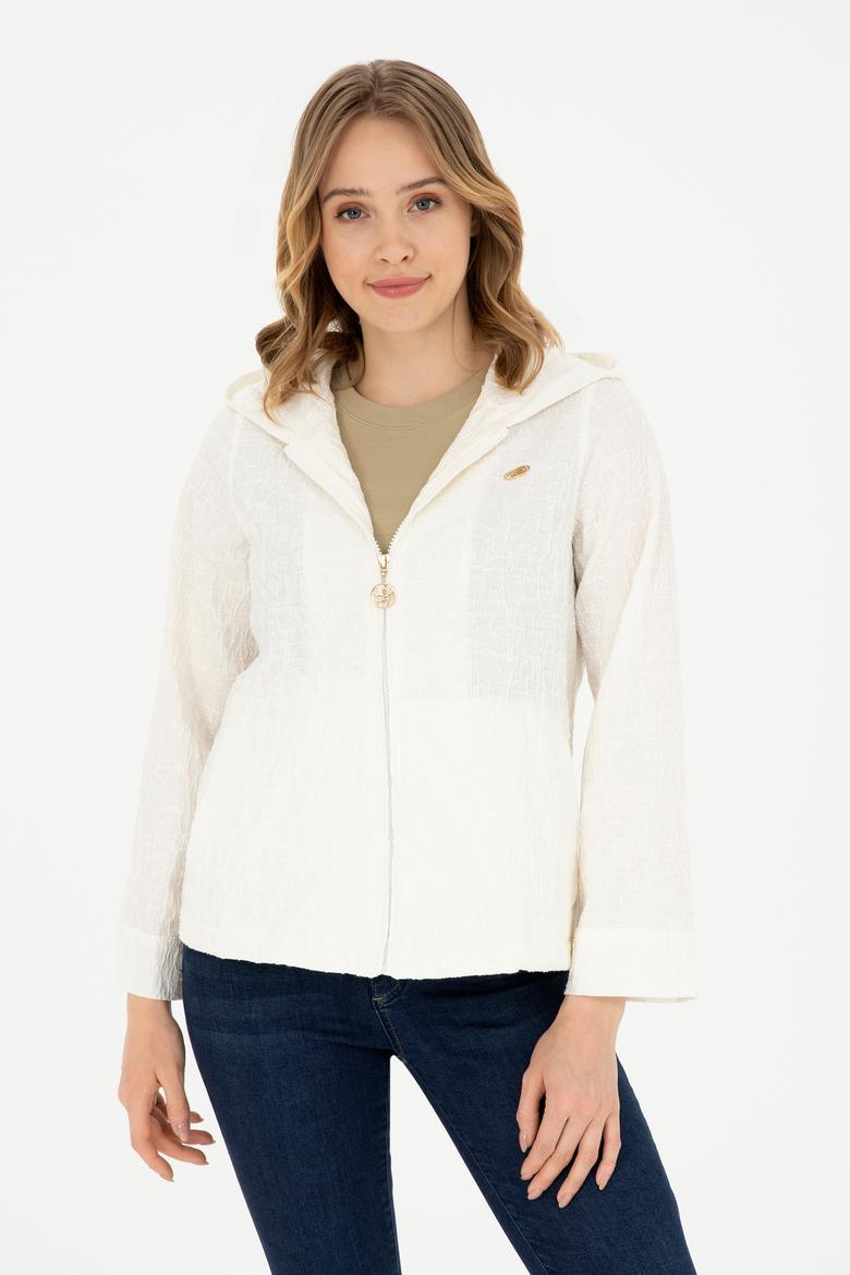 Kadın Beyaz Uzun Kollu Gömlek - 50283583003