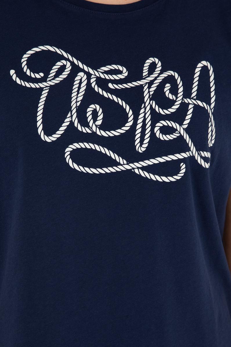 Kadın Lacivert Bisiklet Yaka Tişört