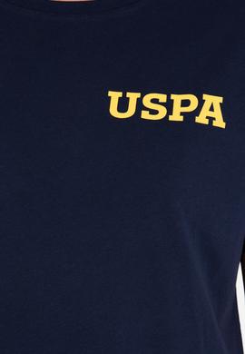 Kadın Lacivert Bisiklet Yaka Tişört - 50286105041