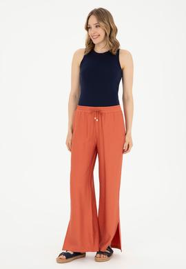 Kadın Pudra Kanvas Pantolon - 50281147028