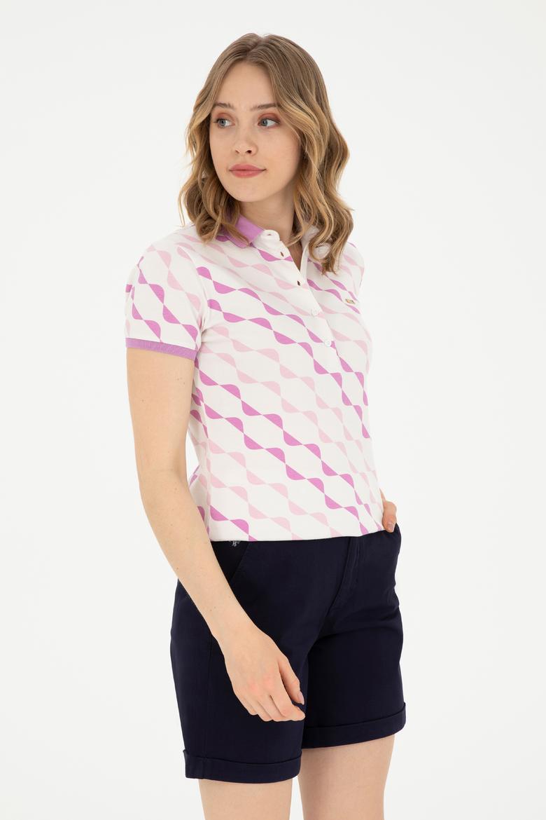 Kadın Menekşe Tişört