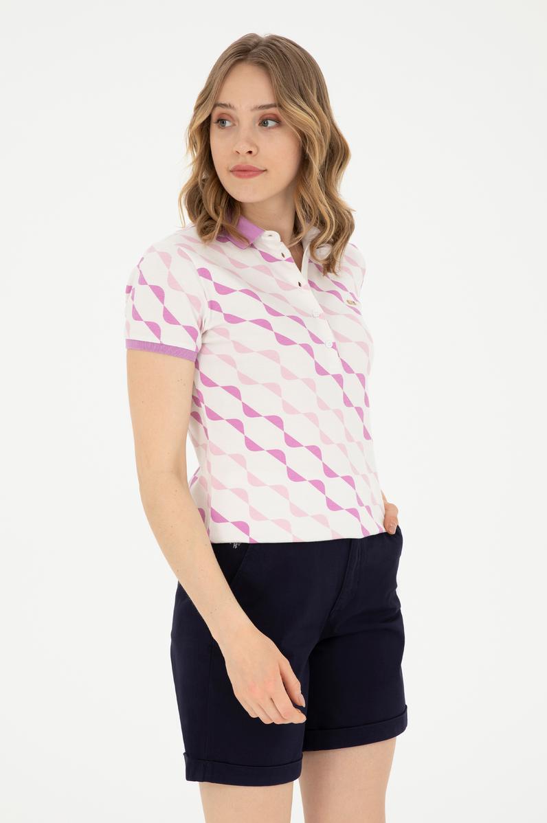 Kadın Menekşe Tişört