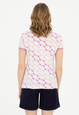 Kadın Menekşe Tişört - 50282906012