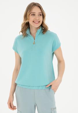 Kadın Açık Haki Tişört - 50282733022