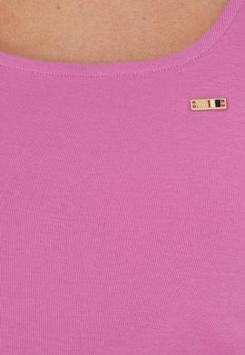 Kadın Menekşe Bisiklet Yaka Örme Elbise - 50285858009