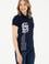 Kadın Lacivert Polo Yaka Tişört