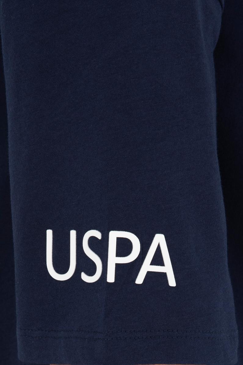 Kadın Lacivert Oversize Bisiklet Yaka Tişört