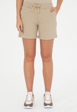 Kadın Açık Haki Örme Şort - 50285885012