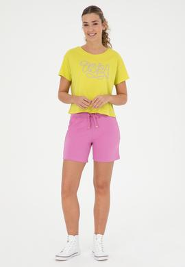 Kadın Menekşe Örme Şort - 50285885038