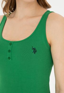 Kadın Yeşil Basic Tişört - 50280059049