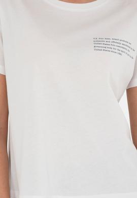 Kadın Ekru Bisiklet Yaka Tişört - 50282900004