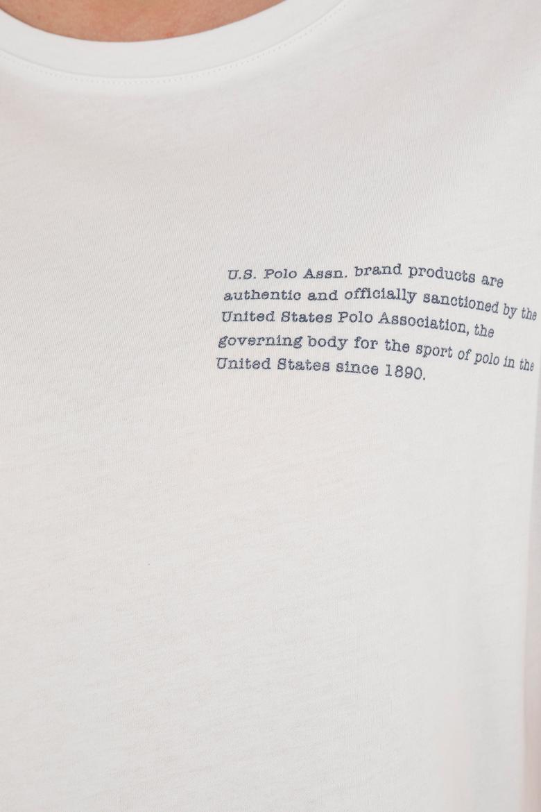 Kadın Ekru Bisiklet Yaka Tişört - 50282900004