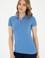 Kadın Koyu Mavi Basic Polo Yaka Tişört