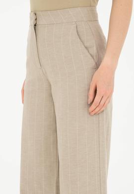 Kadın Haki Kanvas Pantolon - 50282333003