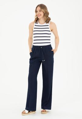 Kadın Koyu Mavi Jean Pantolon - 50282826019