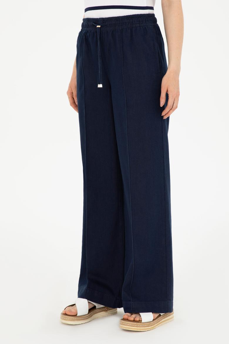 Kadın Koyu Mavi Jean Pantolon - 50282826019