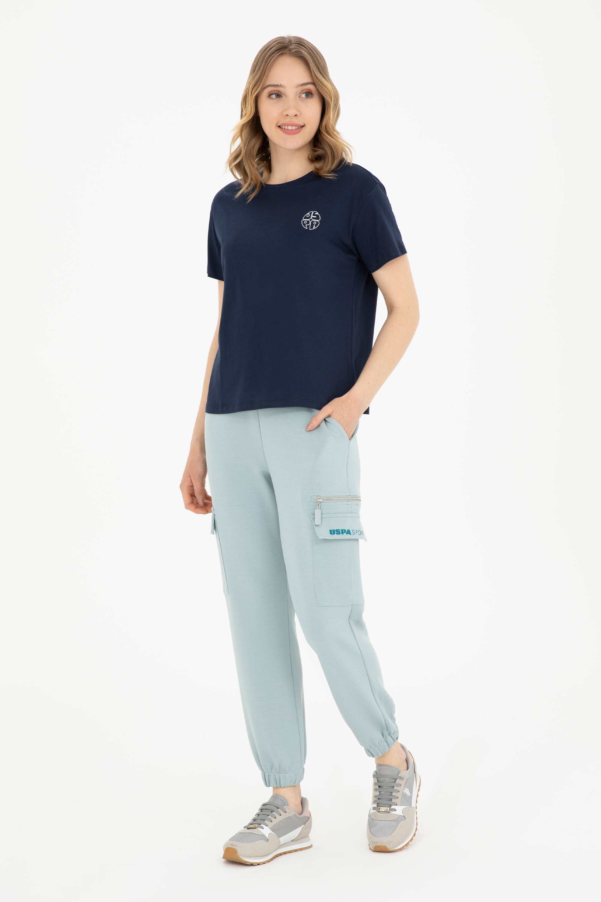 تی شرت ریلکس یقه گرد زنانه یو اس پولو | U.S. Polo Assn. - تصویر 4
