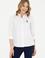 Kadın Beyaz Uzun Kollu Basic Gömlek