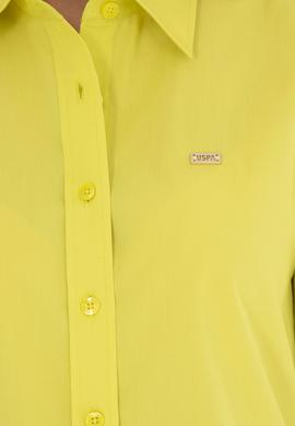 Kadın Fıstık Yeşili Uzun Kollu Gömlek - 50289122013