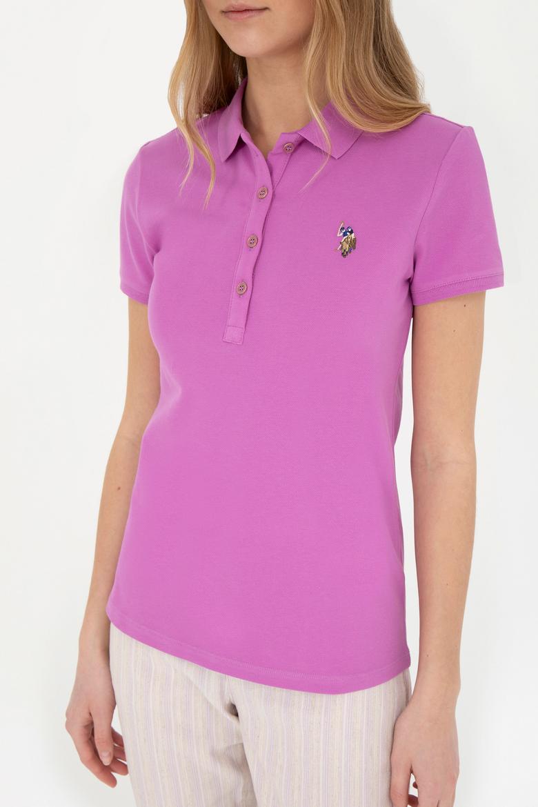 Kadın Menekşe Tişört - 50246285093