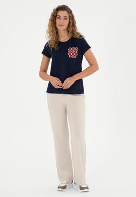 Kadın Krem Eşofman Altı - 50285889032