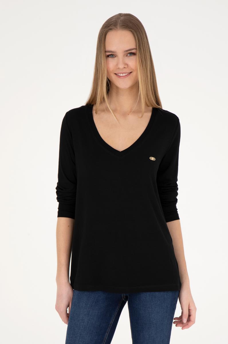 Kadın Siyah Sweatshirt