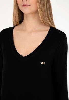 Kadın Siyah Sweatshirt - 50256286021