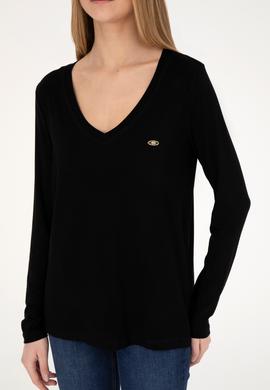 Kadın Siyah Sweatshirt - 50256286021