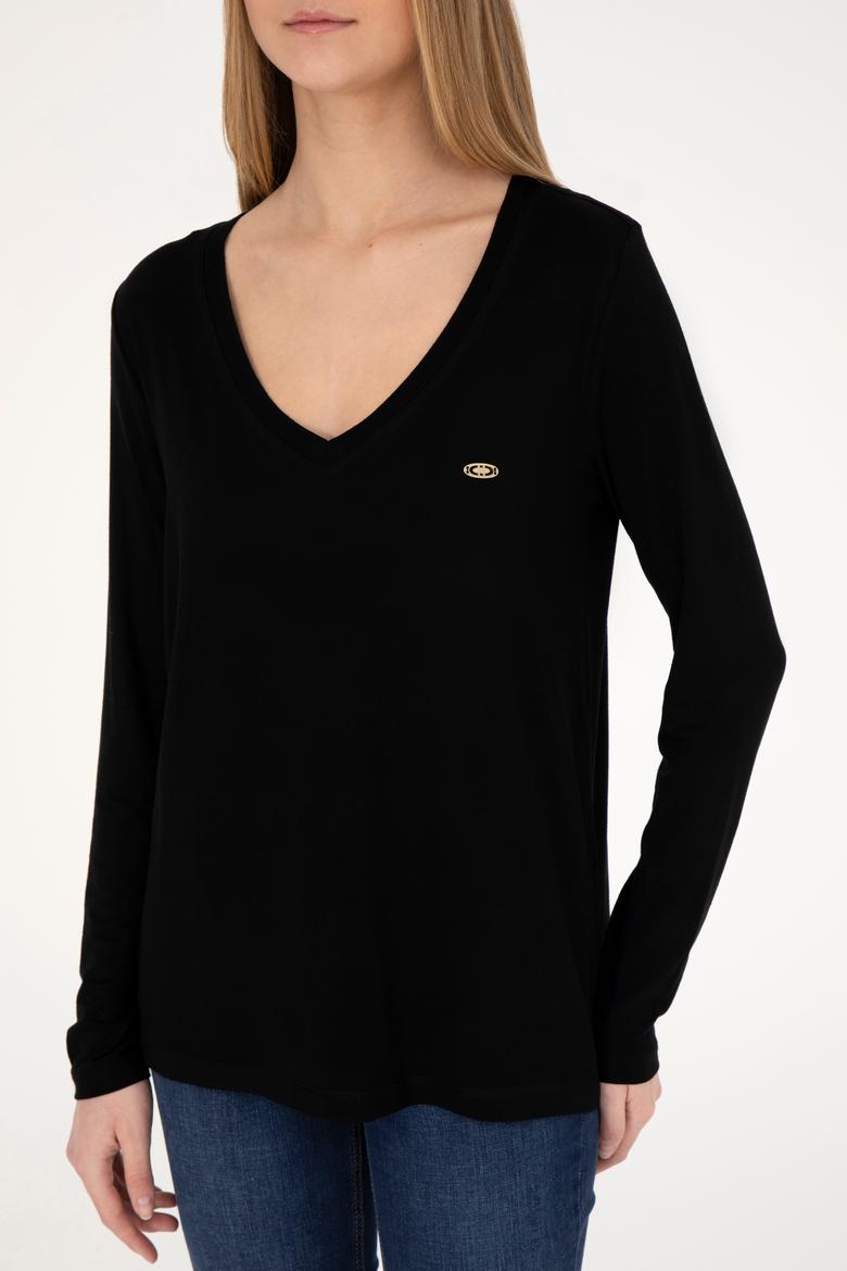 Kadın Siyah Sweatshirt - 50256286021