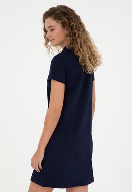 Kadın Lacivert Örme Elbise - 50285859051