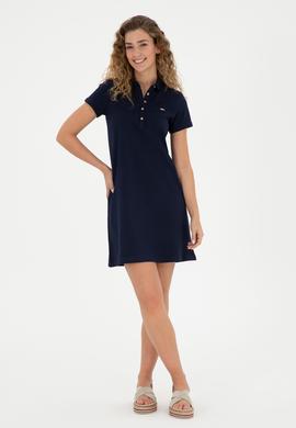 Kadın Lacivert Örme Elbise - 50285859051