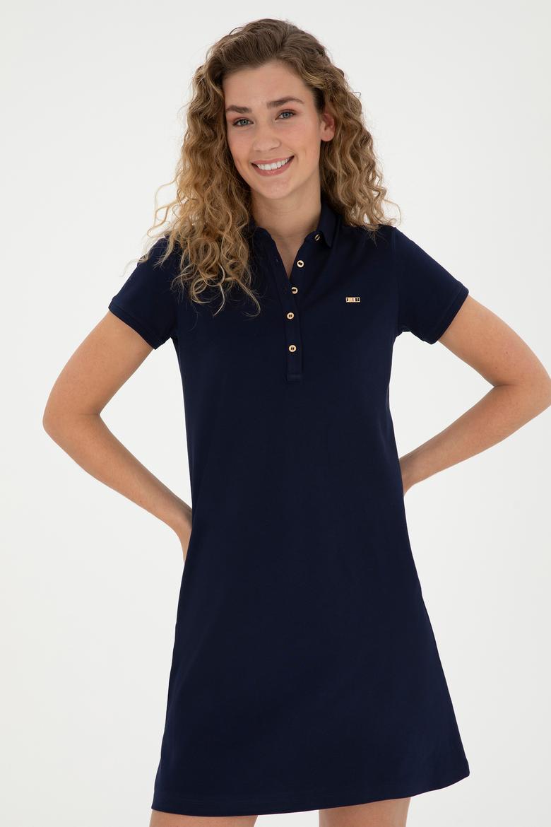 Kadın Lacivert Örme Elbise - 50285859051