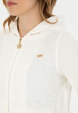 Kadın Beyaz Uzun Kollu Gömlek - 50283583003