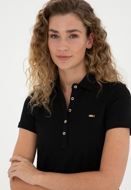 Kadın Siyah Örme Elbise - 50285859008