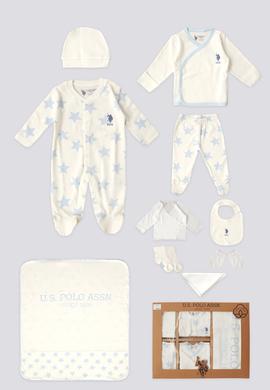 Erkek Bebek Krem Hastane Çıkışı 10'lu Set - 50302015001