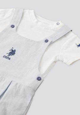 Erkek Bebek Mavi Tulumlu 2'li Takım - 50302003001