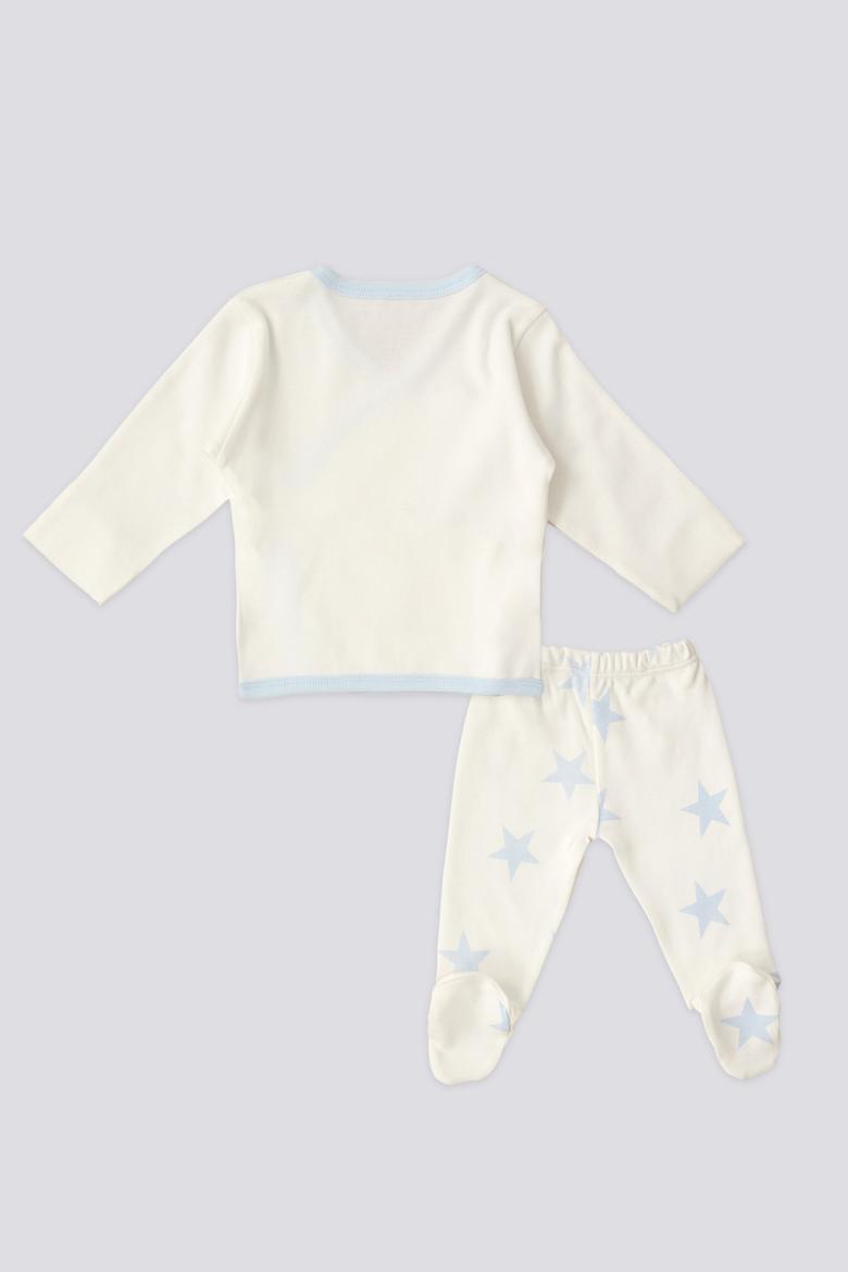 Erkek Bebek Krem Hastane Çıkışı 5'li Set - 50302007001