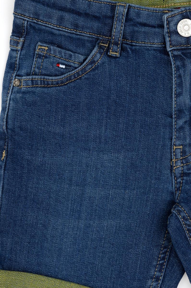 Erkek Çocuk Mavi Jean Şort