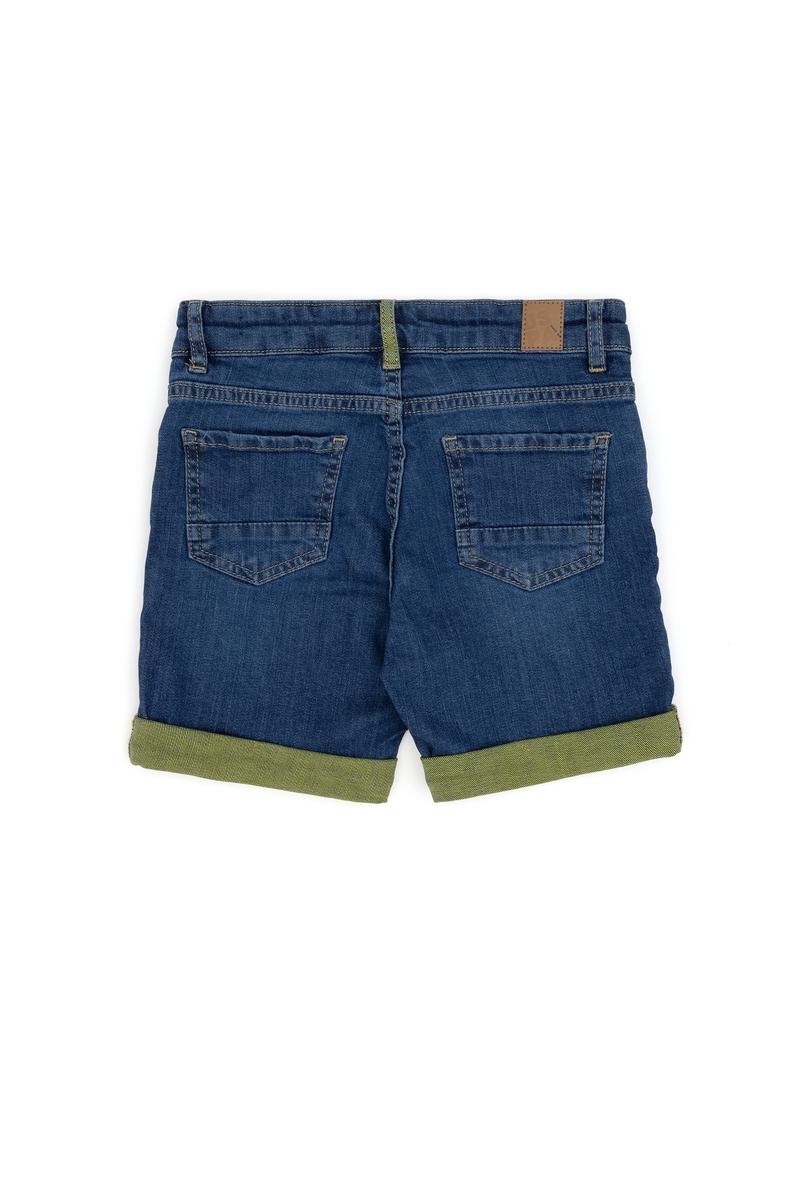 Erkek Çocuk Mavi Jean Şort
