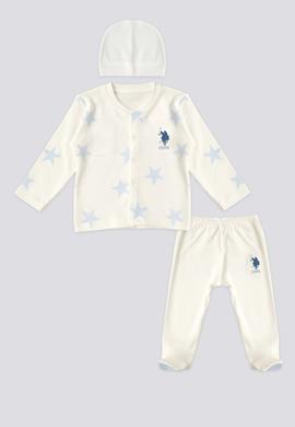 Erkek Bebek Patikli 3'lü Takım - 50302008001