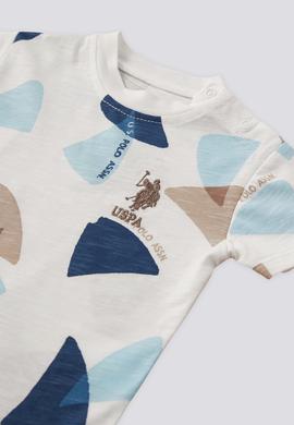 Erkek Bebek Desenli İkili Takım - 50302006005