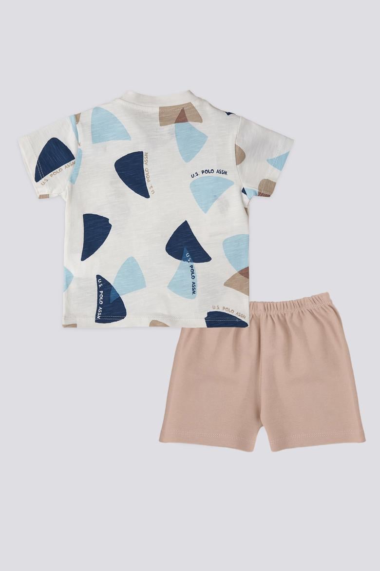 Erkek Bebek Desenli İkili Takım - 50302006005