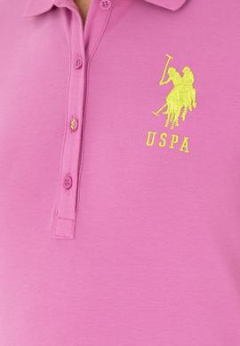 Kadın Pembe Basic Polo Yaka Tişört - 50280063081