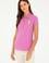 Kadın Pembe Basic Polo Yaka Tişört